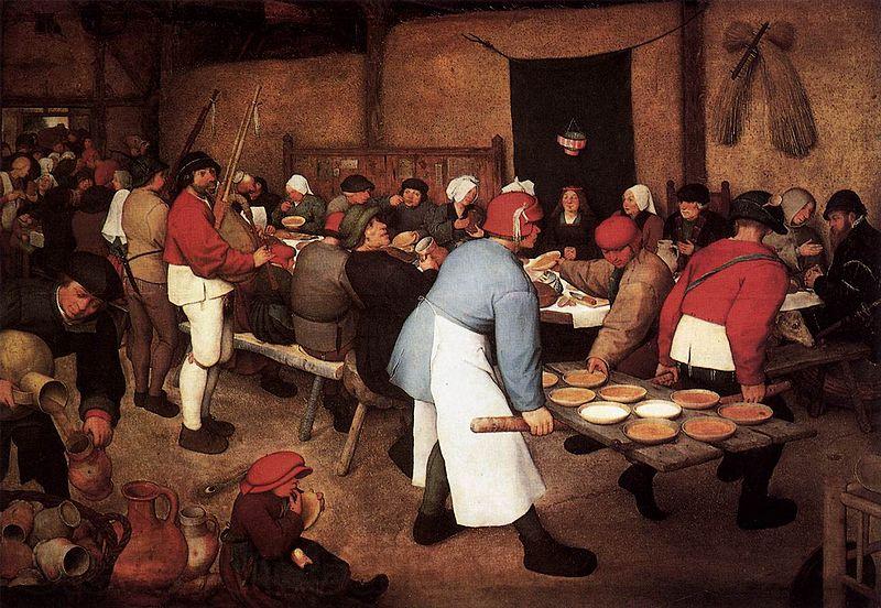 Pieter Bruegel the Elder Peasant Wedding France oil painting art